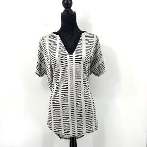 Worthington Geo Pattern Blouse Size XL